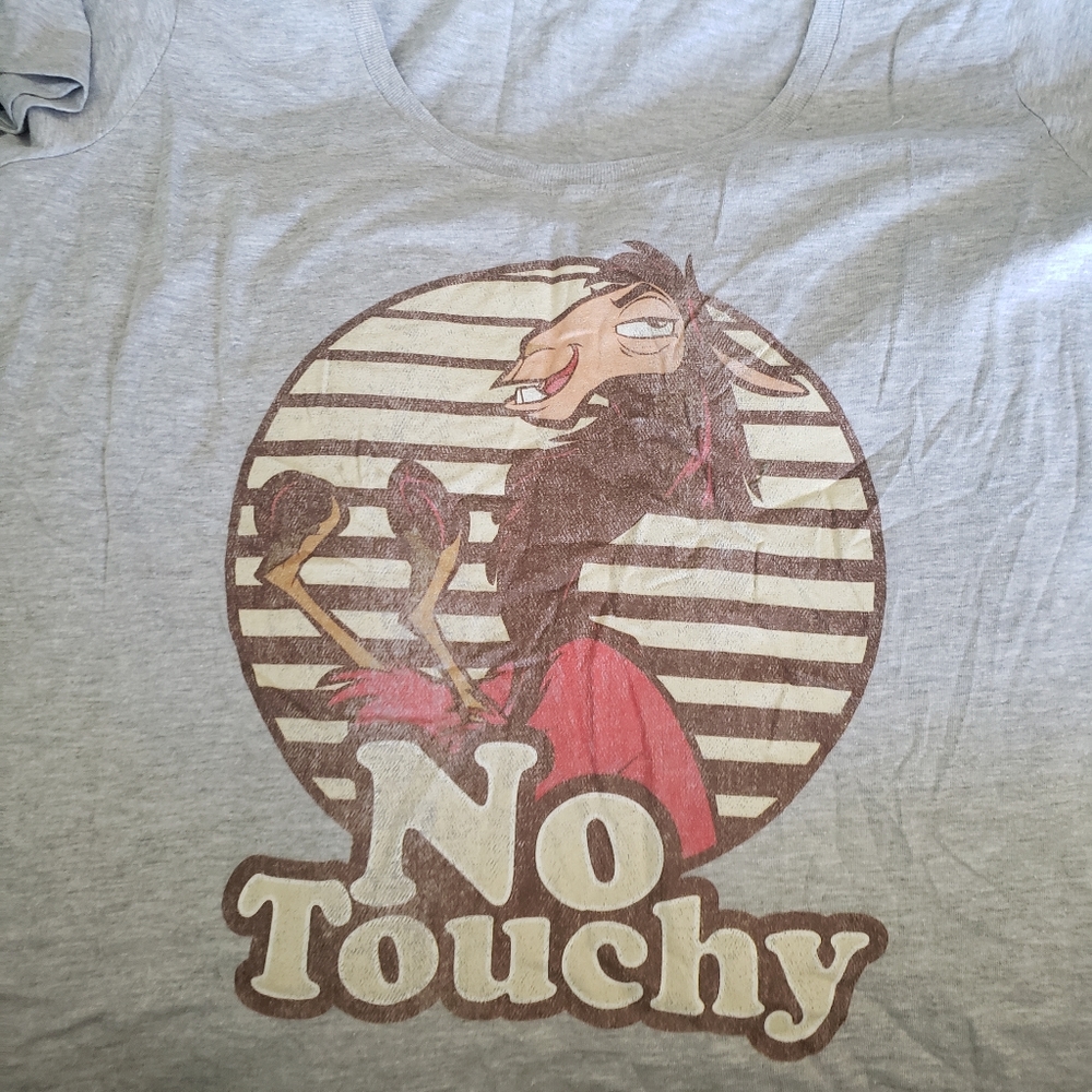 NWOT Disney Kuzco Gray Tee